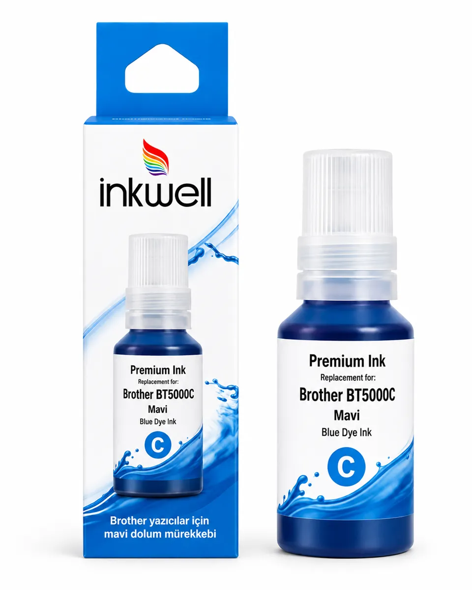 MUADİL MÜREKKEP(İNKWELL BROTHER BT5000C 50ML) 1